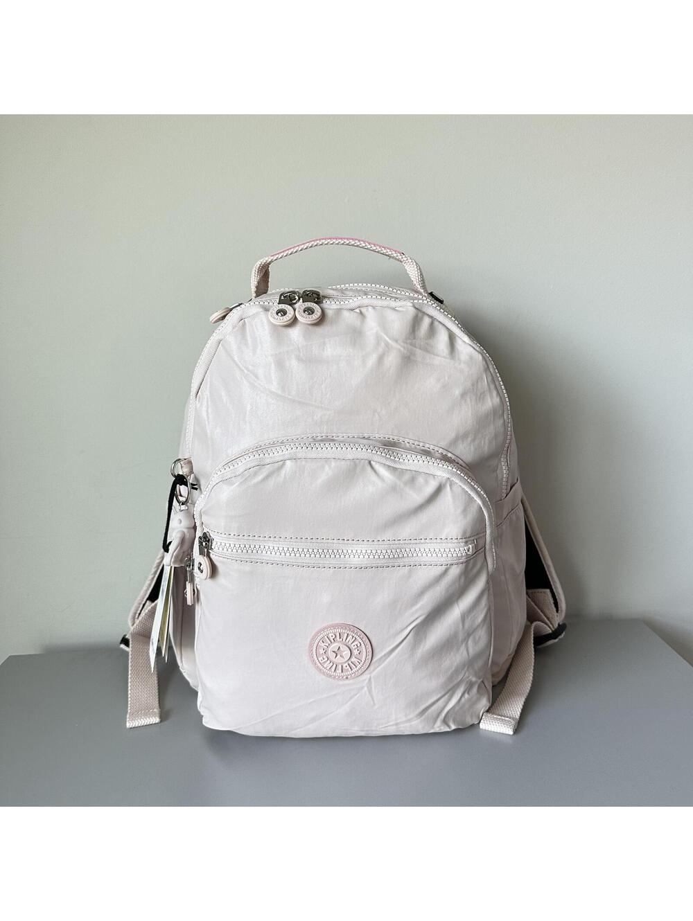 Kipling Seoul Small Tablet Backpack in Pearl Pink NWT
